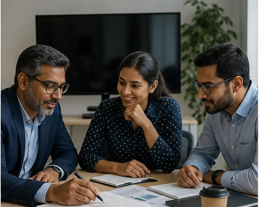 Growing business managers planning systems and operations